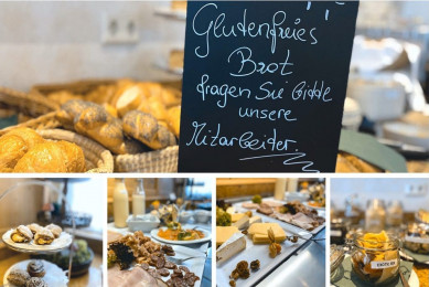Das Stegerbräu Frühstück in Radstadt bietet eine reiche Auswahl vom Buffet