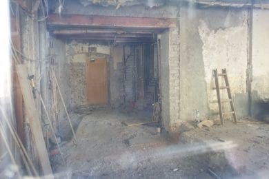 Alles muss raus - die alten Toiletten und das Spielzimmer