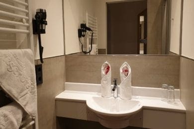 Alle Zimmer im 2. und 3. Stock des Hotel Stegerbräus erhalten neue Badezimmer