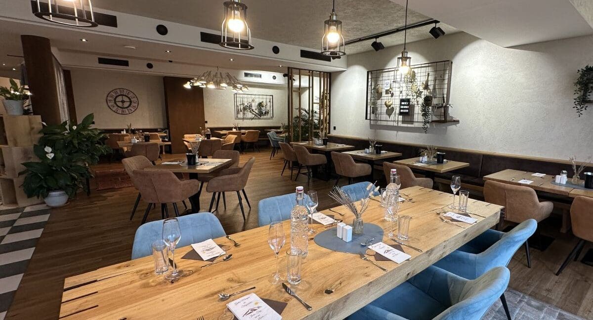 Das Frühstücks-Restaurant im Stegerbräu in Radstadt - modern und gemütlich