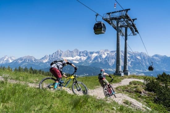 Bike Trails - Reiteralm - Peunegg Jet ©Reiteralm Bergbahnen