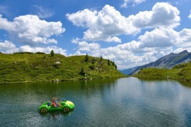 Paddelboot - Bergsee Obertauern ©Tourismusverband Obertauern