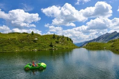 Paddelboot - Bergsee Obertauern ©Tourismusverband Obertauern