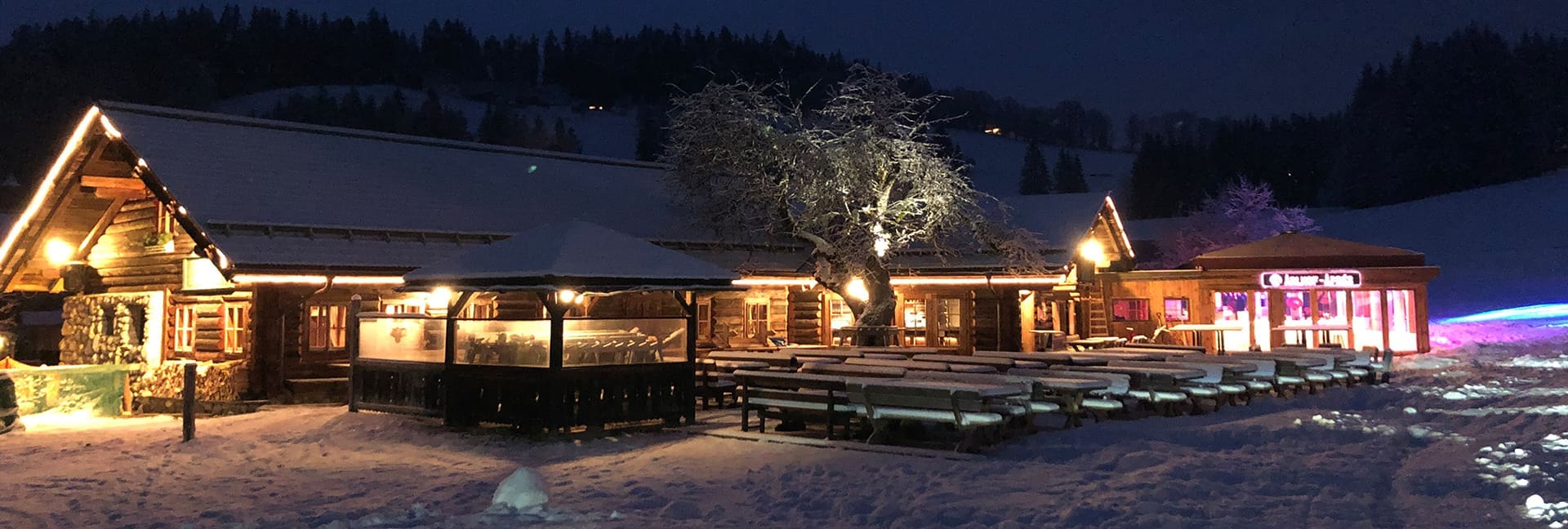 Die Arlhofhütte - Restaurant, Bar, Après-Ski, Hut-Restaurant - direkt an der Skistation Hochbifang, Altenmarkt