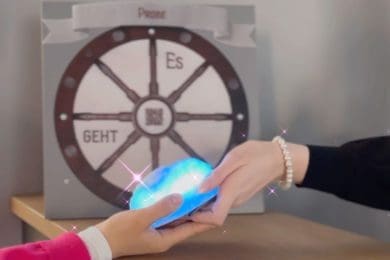 The magic stone is your constant companion during your escape game in Radstadt