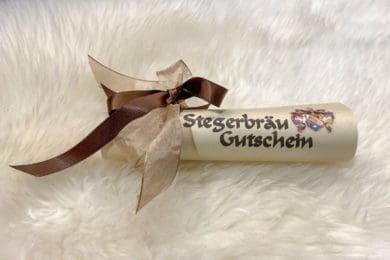Gutscheine - Hotel & Restaurant Stegerbräu, Radstadt Mit einem Stegerbräu Gutschein Freude schenken
