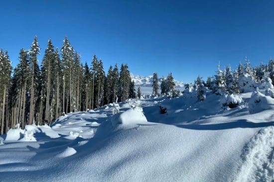 Winterausblick von der Kemahdhöhe - Bergstation Radstadt