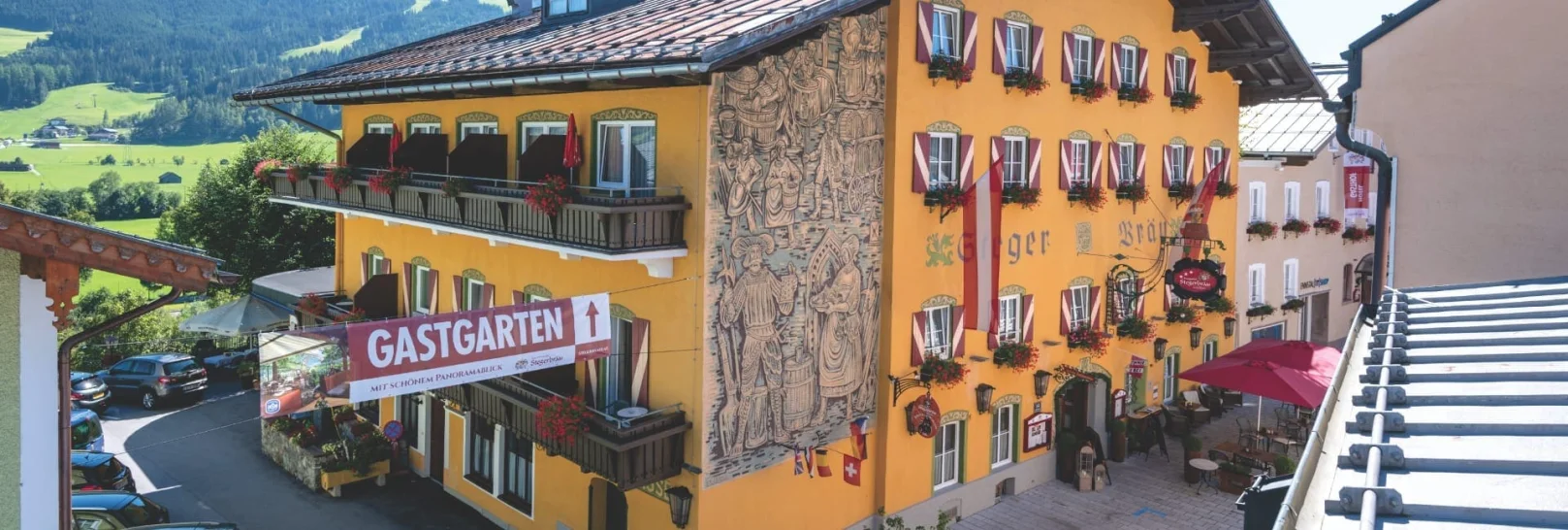 3 Sterne Hotel Stegerbraeu und Restaurant im Zentrum von Radstadt