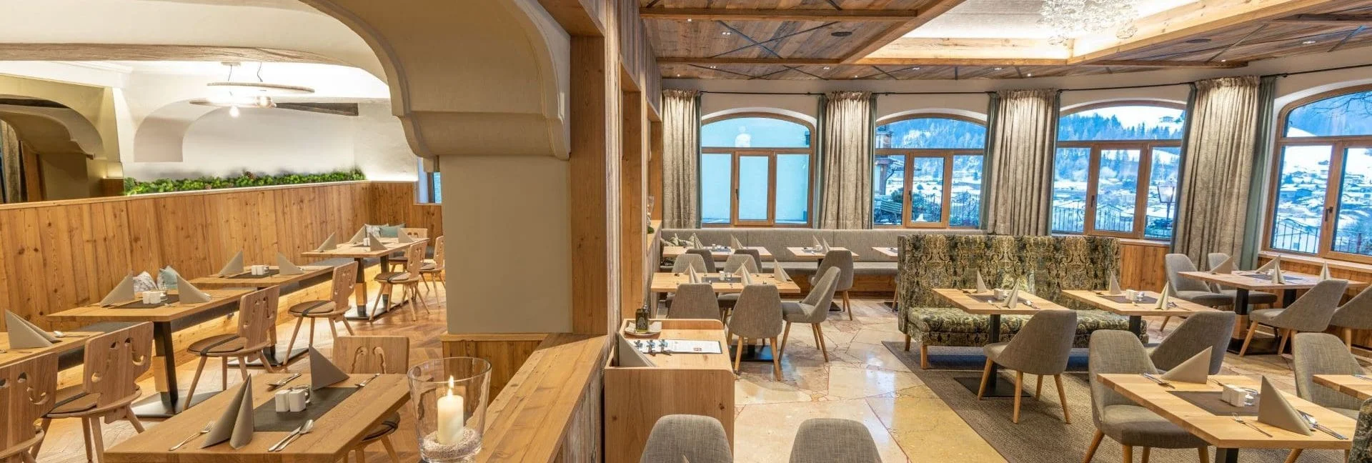 Der Bräusaal ist das Herzstück der Stegerbräu Lokalitäten