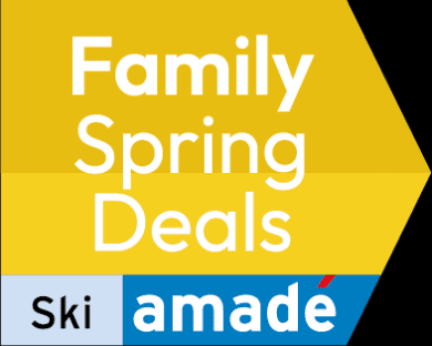 Ski Amadé - Family Spring Deals - Logo Logo von Family Spring Deals von Ski Amadé - Osterfamilienaktion mit gratis Kinderskipass