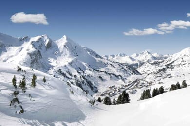 Skifahren in Obertauern, Salzburger Land