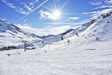 Skifahren in Obertauern, Salzburger Land