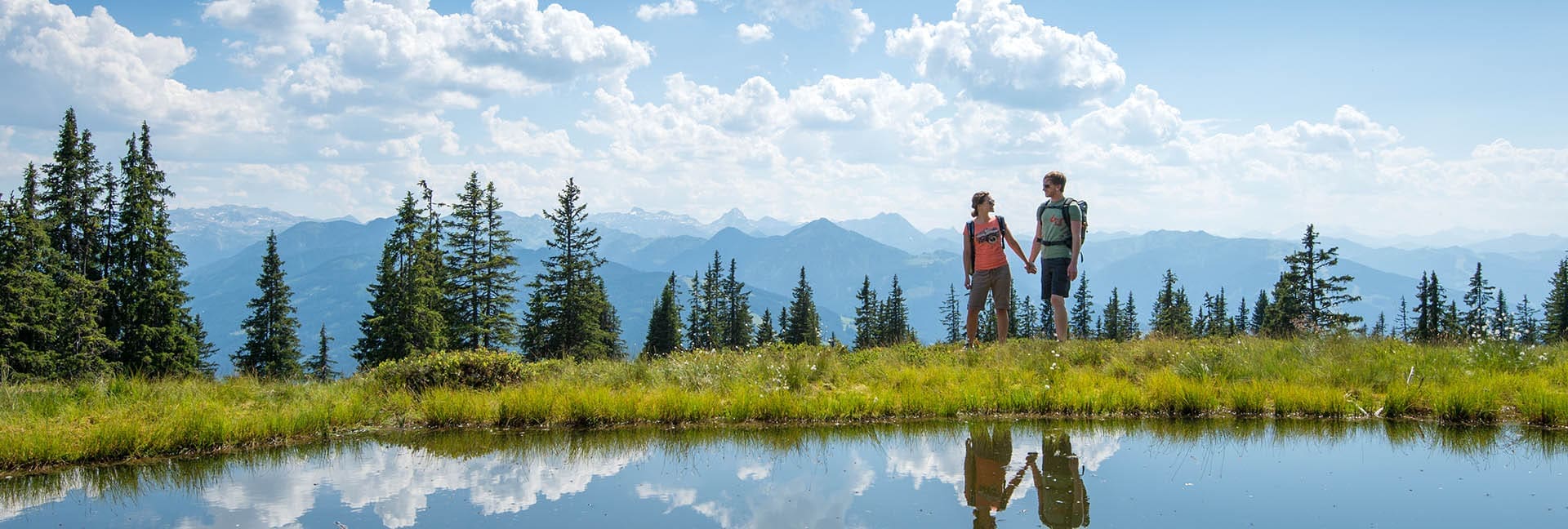 36O° Bergpanorama im Sommerurlaub Radstadt am Rossbrand