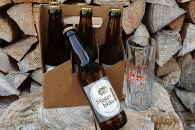 Stegerbräu Bier zum Mitnehmen im 6-er Tragerl