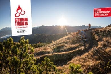 Auf dem Stoneman Taurista Rundkurs erleben Sie pure Mountainbike Emotion, und herrliche Bergpanoramen