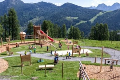 Abenteuerspielplatz Weltcup der Tiere - Bergstation Gamskogelbahn ©Zauchensee Liftgesllschaft